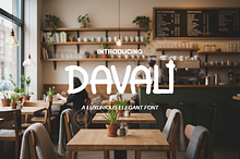 Davali | Modern Luxury Serif Typefac