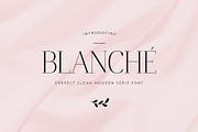 Blanche / Vintage Modern Serif, a Serif Font by supfonts (Thumbnail 1 of 14)
