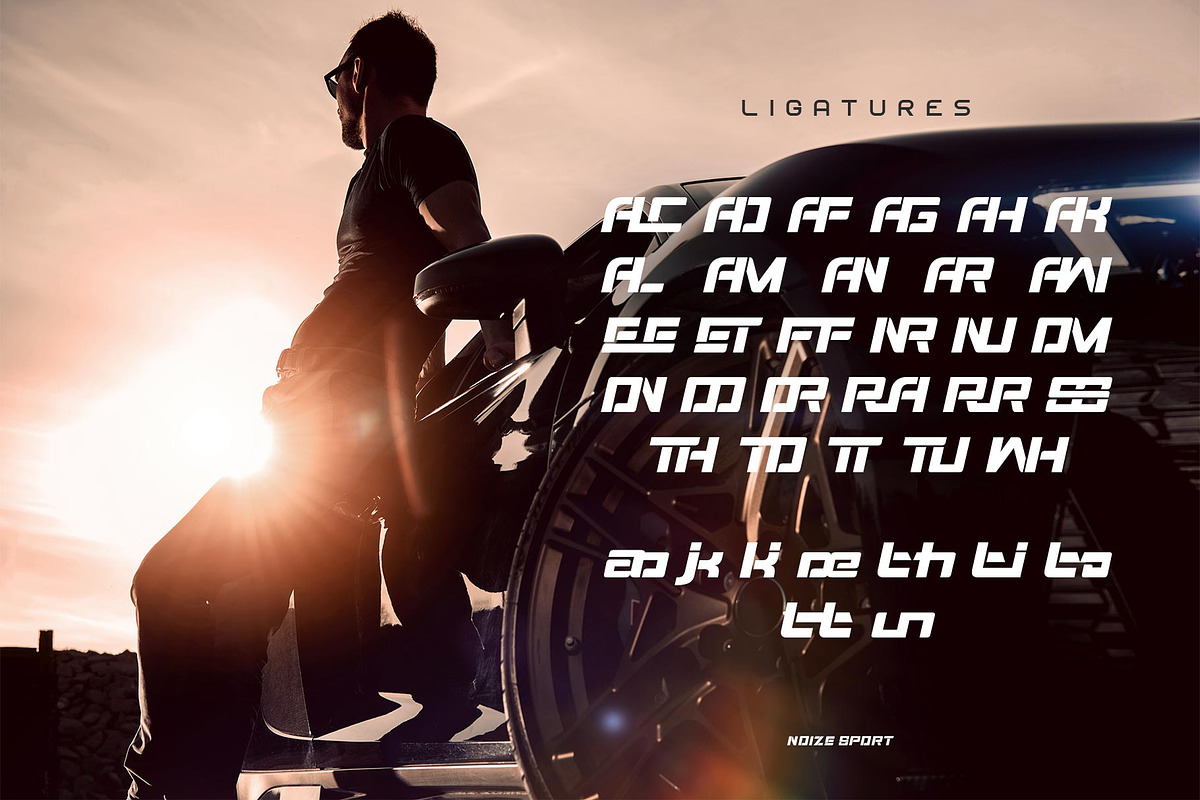Noize Sport Typeface, a Sans Serif Font by alit design (Photo 14 of 16)