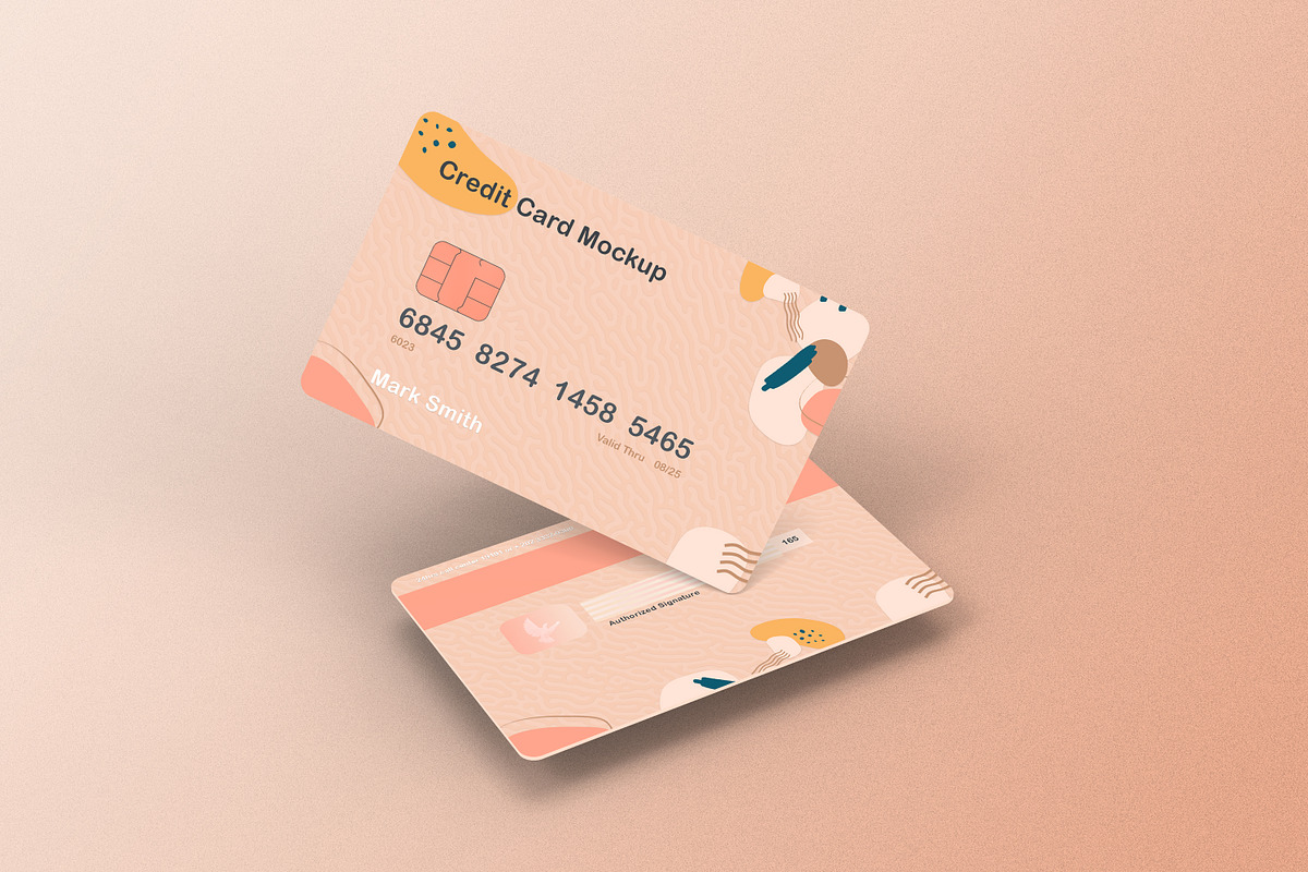 Credit Card Mockups Set | 51 PSD, a Print Template by ExplicitConcepts (Photo 12 of 51)