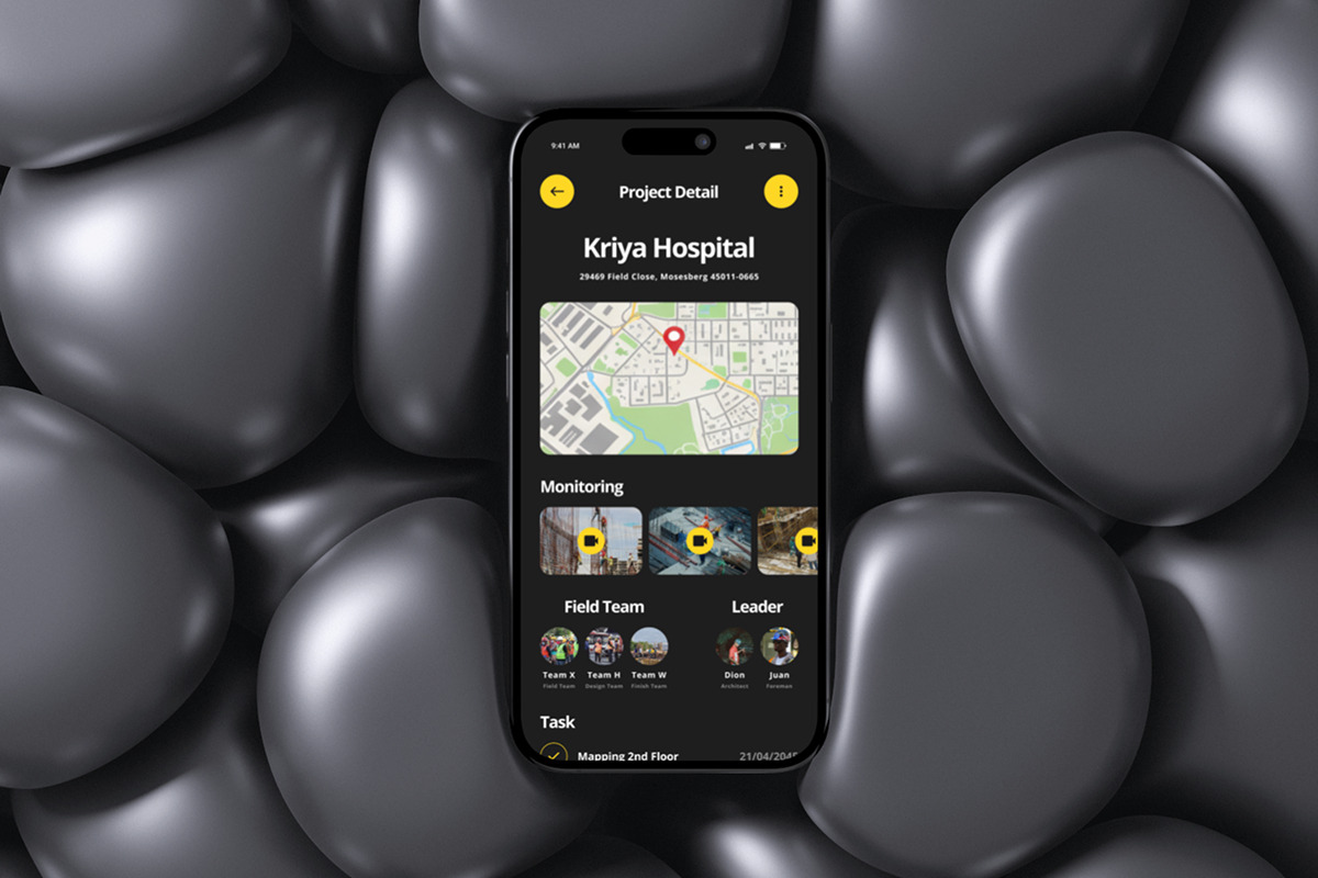 Brix - Smart Construction App UI Kit preview 5