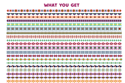 Tribal Illustrator Pattern Brushes, a Brush Add-On by ComelyPics Shop (Thumbnail 2 of 7)