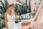 4 Lightroom Presets AVOCADO, an Action Add-On by Graace Studio (Thumbnail 1 of 8)