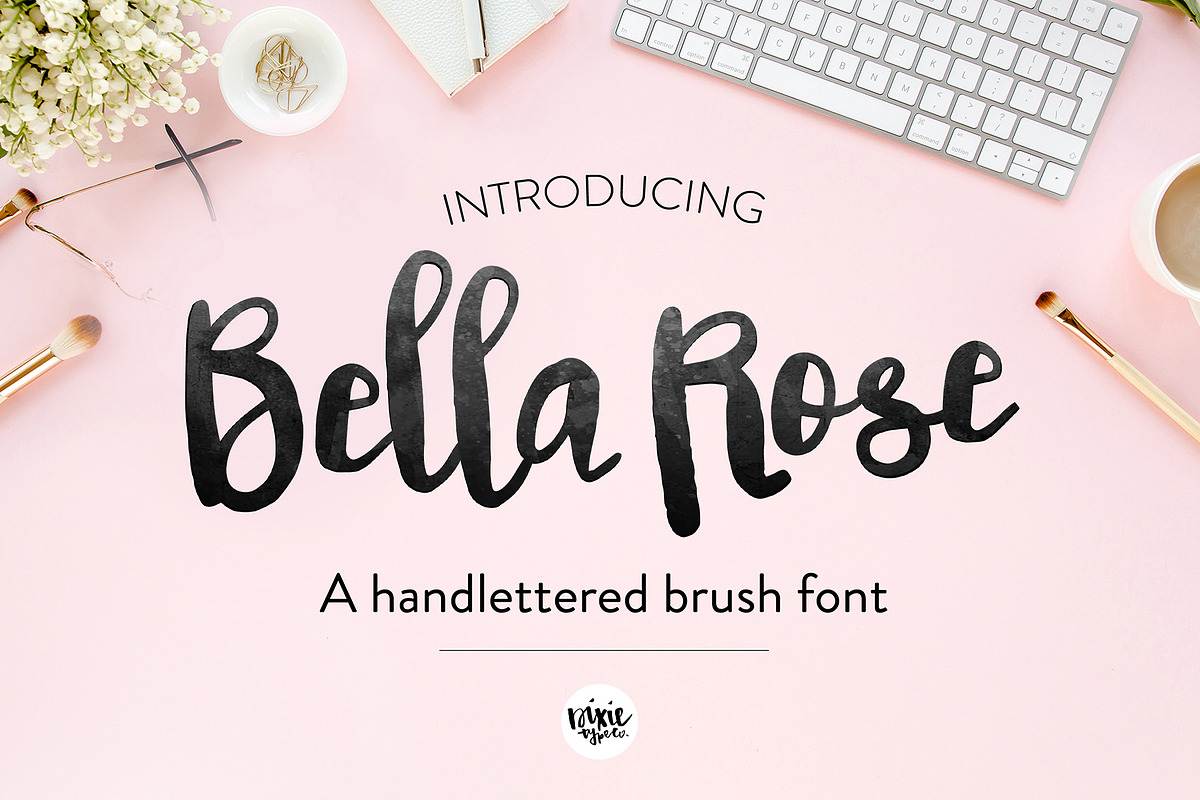 Bella Rose Brush Script Font