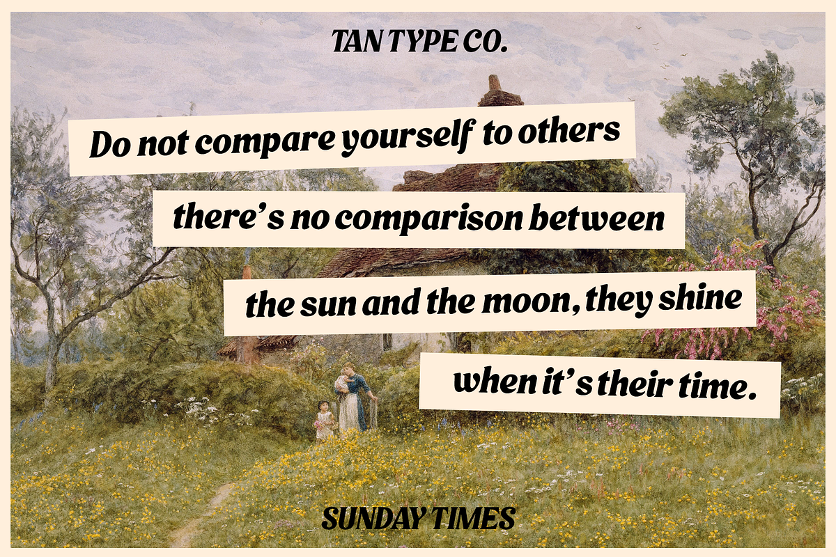 TAN - SUNDAY TIMES, a Serif Font by TanType (Photo 2 of 9)