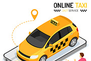Car Sharing, Taxi, Rent, a Person Illustration by TAlex (Thumbnail 5 of 6)