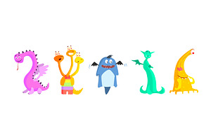 Freaky Monster Character with Funny, an Animal Illustration by TopVectors