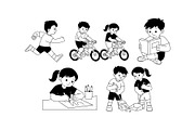 Kids Playground Activities Vol. 2, a Person Illustration by SLAB! Design (Thumbnail 2 of 3)