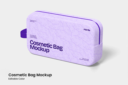 Cosmetic Bag Mockup, a Merchandise Mockup by Unerispace