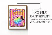 Halloween Iridescent Ghost PNG Bundl, an Illustration by Libby Wishes (Thumbnail 4 of 10)
