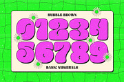 Bubble Brown Typeface, a Symbol Font by alit design (Thumbnail 2 of 23)