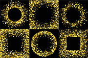 Gold stars bundle, a Pattern Graphic by ekmelica (Thumbnail 3 of 11)
