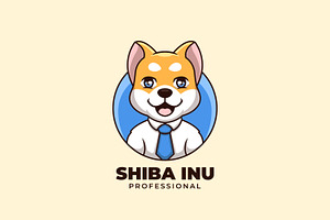 Shiba Inu Professional Logo, a Templates & Theme by Gumrega Studio