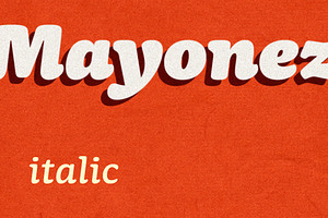 Mayonez italic