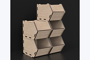 Desk Organizer Stackable Storage Box, an Object Graphic by ThemeXDigital (Thumbnail 5 of 7)