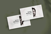 Creative Elegant Business Card, a Business Card Template by Saman Osama (Thumbnail 5 of 7)