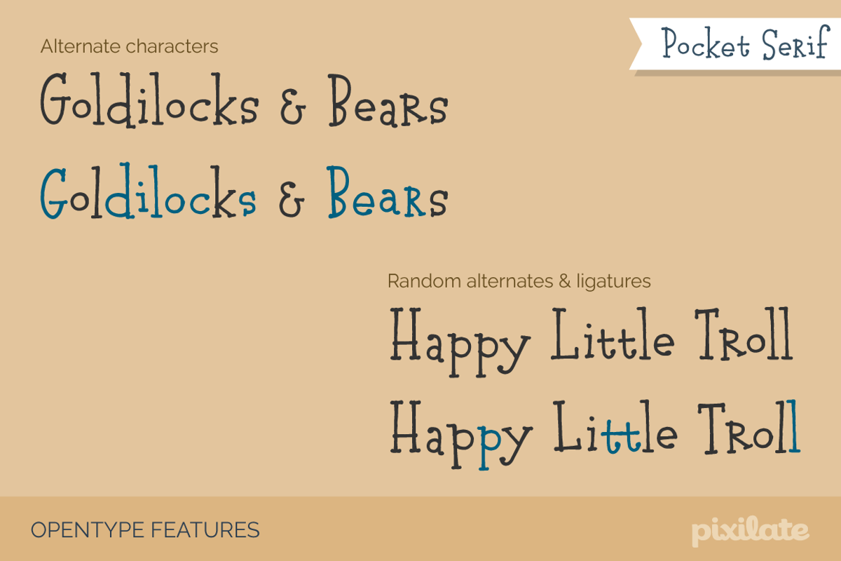 Pocket Serif preview 5