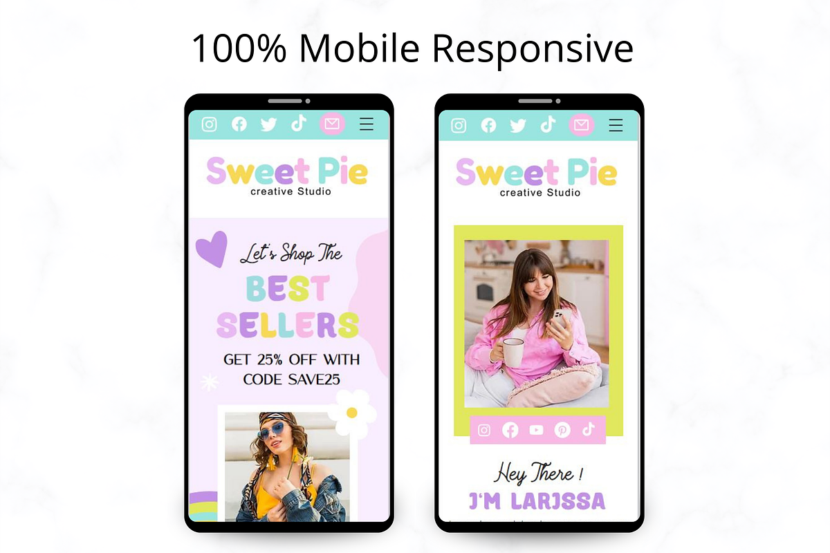 Colorful Wix Website Template, a Wix Template by AdvertFox (Photo 7 of 9)