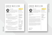 Resume/CV Template, a Resume Template by ArtisticLand (Thumbnail 2 of 3)