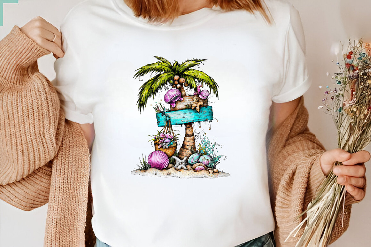 Whimsical Beach Wooden Signs Clipart, an Illustration by SVGArt (Photo 8 of 9)