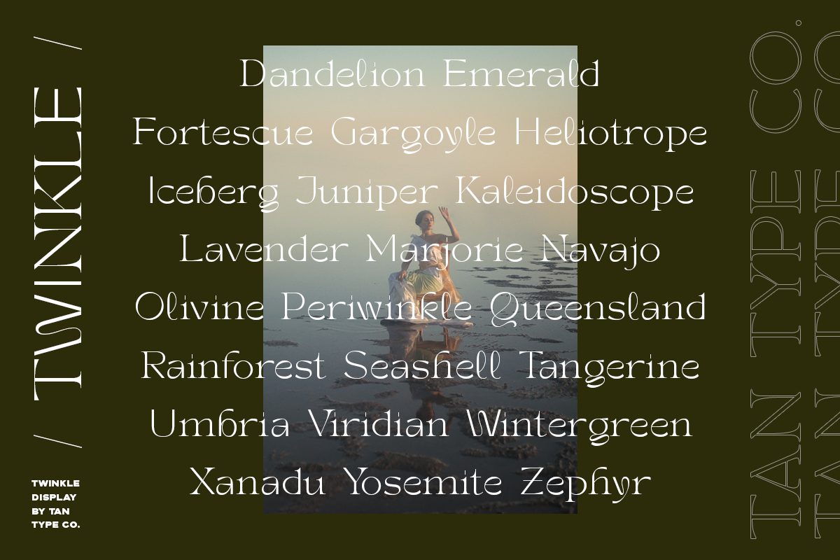 TAN - TWINKLE Font Free Downloadv - UIFreebies
