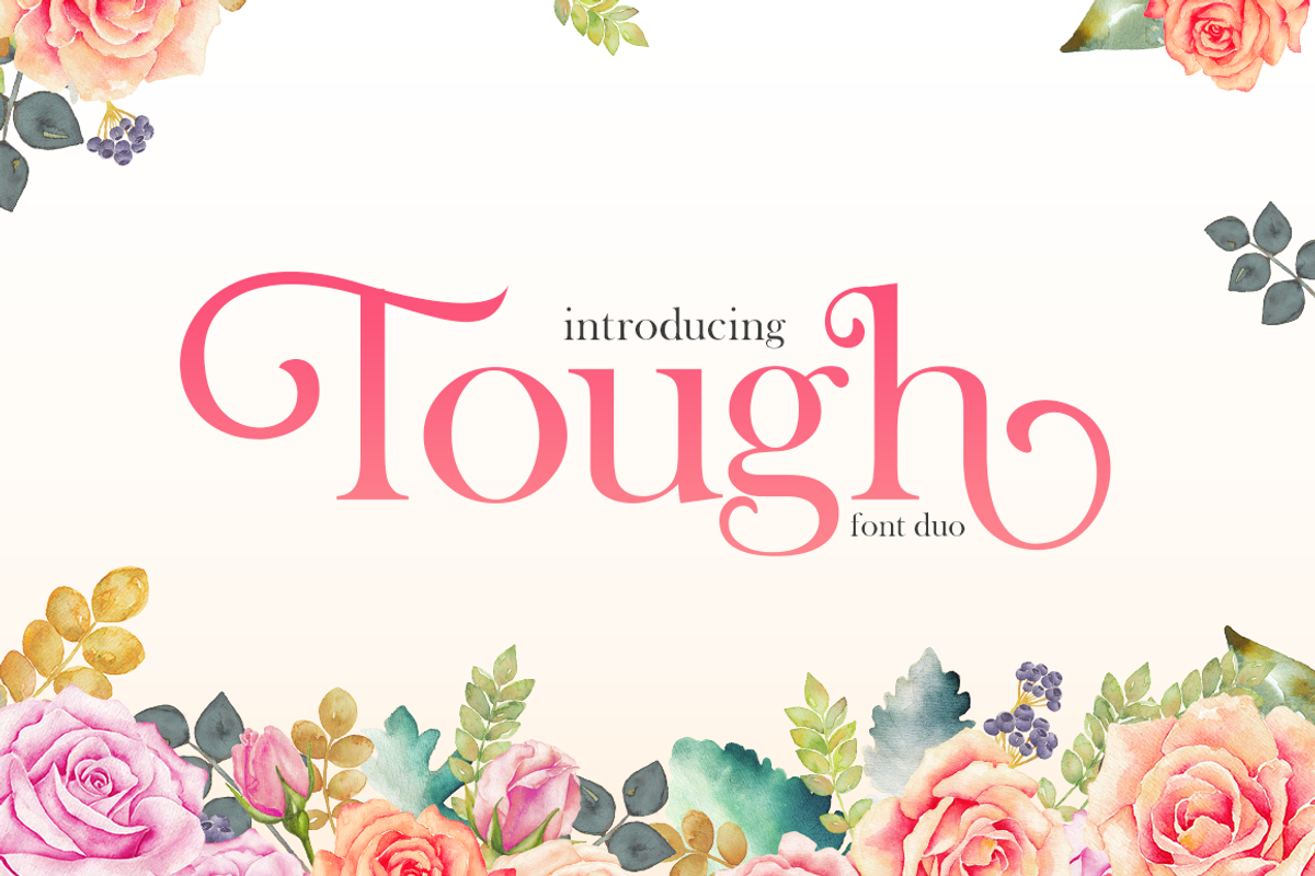 Tough Serif Font