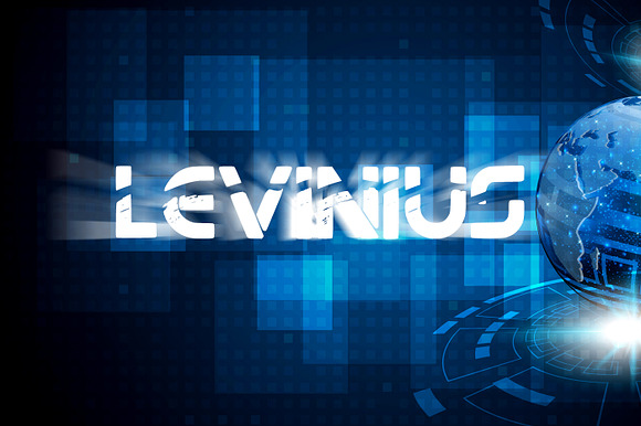 Levinius Font preview 4