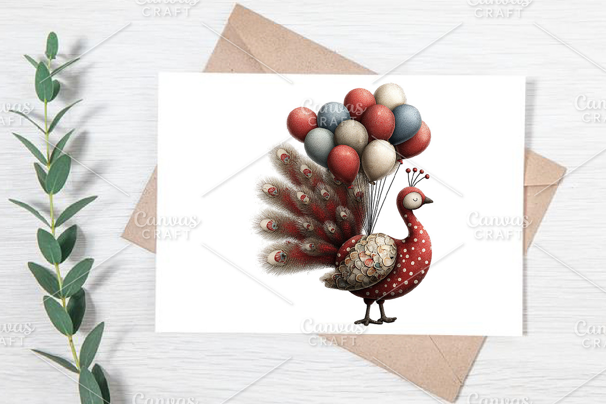 Quirky Birthday Party Animals PNG, an Illustration by Canvas Craft (Photo 5 of 7)