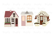 Cottage house illustrations, an Illustration by Thursdaypaper (Thumbnail 4 of 4)