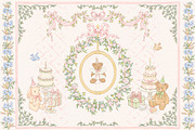 Lullaby Carousel 50+ png clipart, a Decorative Illustration by Ekaproeka (Thumbnail 3 of 10)