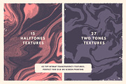 Halftone marble textures, a Texture Graphic by Vintage Voyage Supply (Thumbnail 3 of 6)