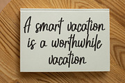 Ontime, a Handwritten Font by FreshTypeINK (Thumbnail 7 of 8)