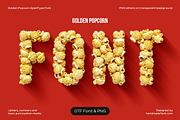 Golden Popcorn Font, a Sans Serif Font by Handmadefont (Thumbnail 1 of 13)