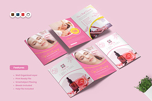 Spa & Massage Bifold Brochure