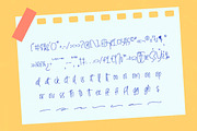Sanknotes - Sticky Notes Font, a Script Font by stylishtype.co (Thumbnail 12 of 20)