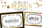 Blessed Script with sweet BONUS, a Script Font by Blessed Print (Thumbnail 12 of 13)