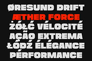 Gravex Massive Racing & Esports Font, a Sans Serif Font by Lettertype Studio (Thumbnail 12 of 14)