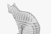 3D Jigsaw Puzzle Cat1, a Furniture 3D Model by akerStudio (Thumbnail 6 of 23)