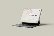 iPad Pro With Keyboard Mockup, an iPad Mockup by zpackcreative (Thumbnail 3 of 5)