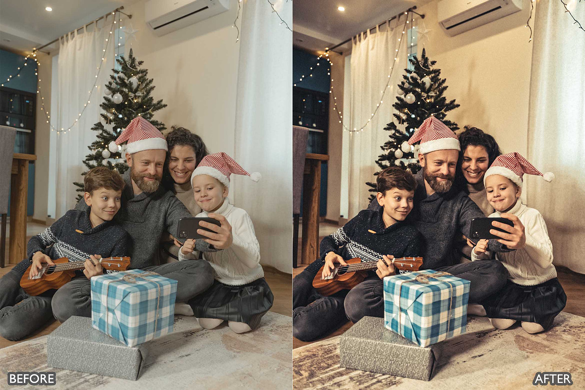 Christmas Xmas Lightroom Presets, a Preset Add-On by AAA Presets (Photo 14 of 16)