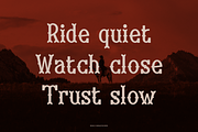 Drexia | Western Typeface, a Slab Serif Font by Denustudios (Thumbnail 9 of 12)