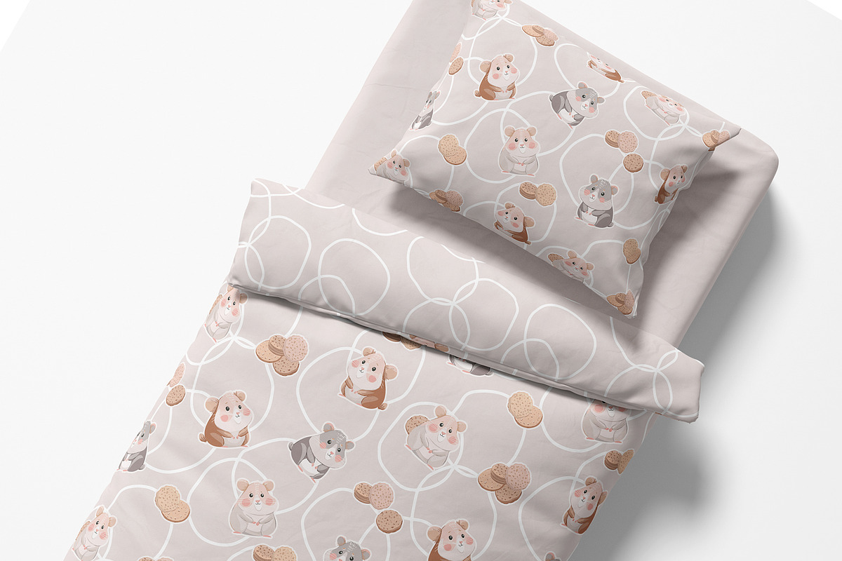 Seamless Kids Pattern Collection, a Pattern Graphic by PROTEA Watercolor Studio (Photo 6 of 9)