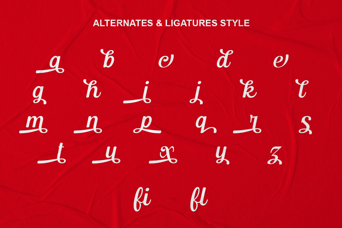 Balurie - Luxury Script Font, a Script Font by RagamKata (Photo 9 of 10)