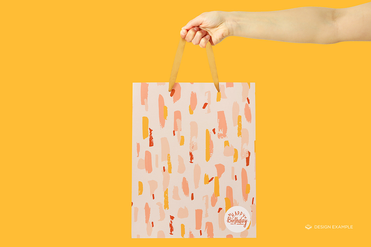 Carrier Size Gift Bag Mock-up, a Print Template by Branda Keeps (Photo 11 of 17)