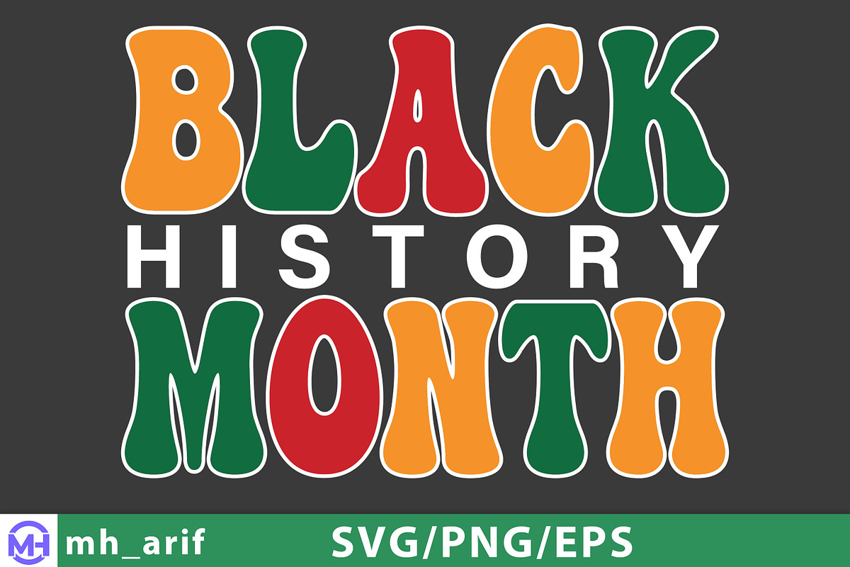 Black History Month SVG, a Graphic by mh_arif (Photo 1 of 3)