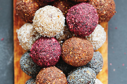 Vegan raw dessert containing raw, vegan, and food