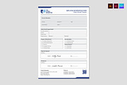 Form Template, a Stationery Template by BrandPacks (Thumbnail 1 of 6)