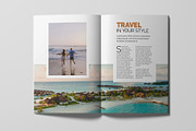Travel Magazine Template, a Magazine Template by xtratimebd (Thumbnail 7 of 10)