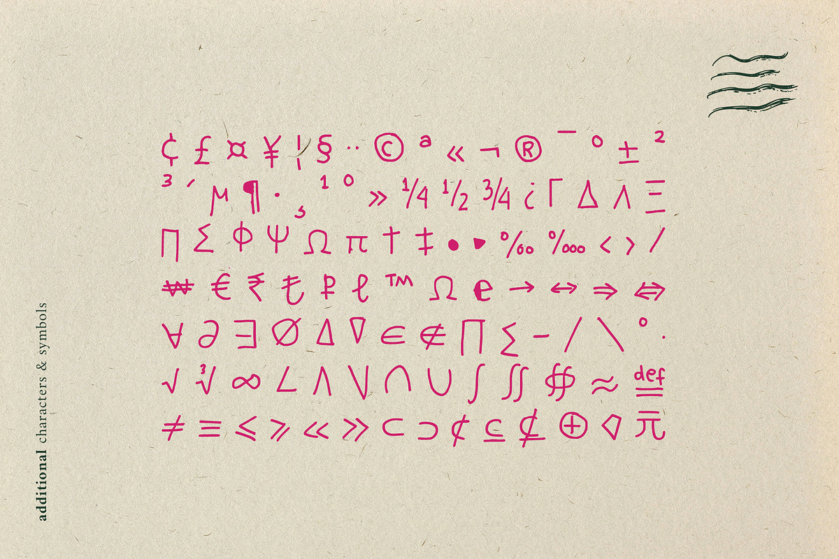 Faux Out Loud Playful Handwritten, a Handwritten Font by Perplexitics (Photo 10 of 10)