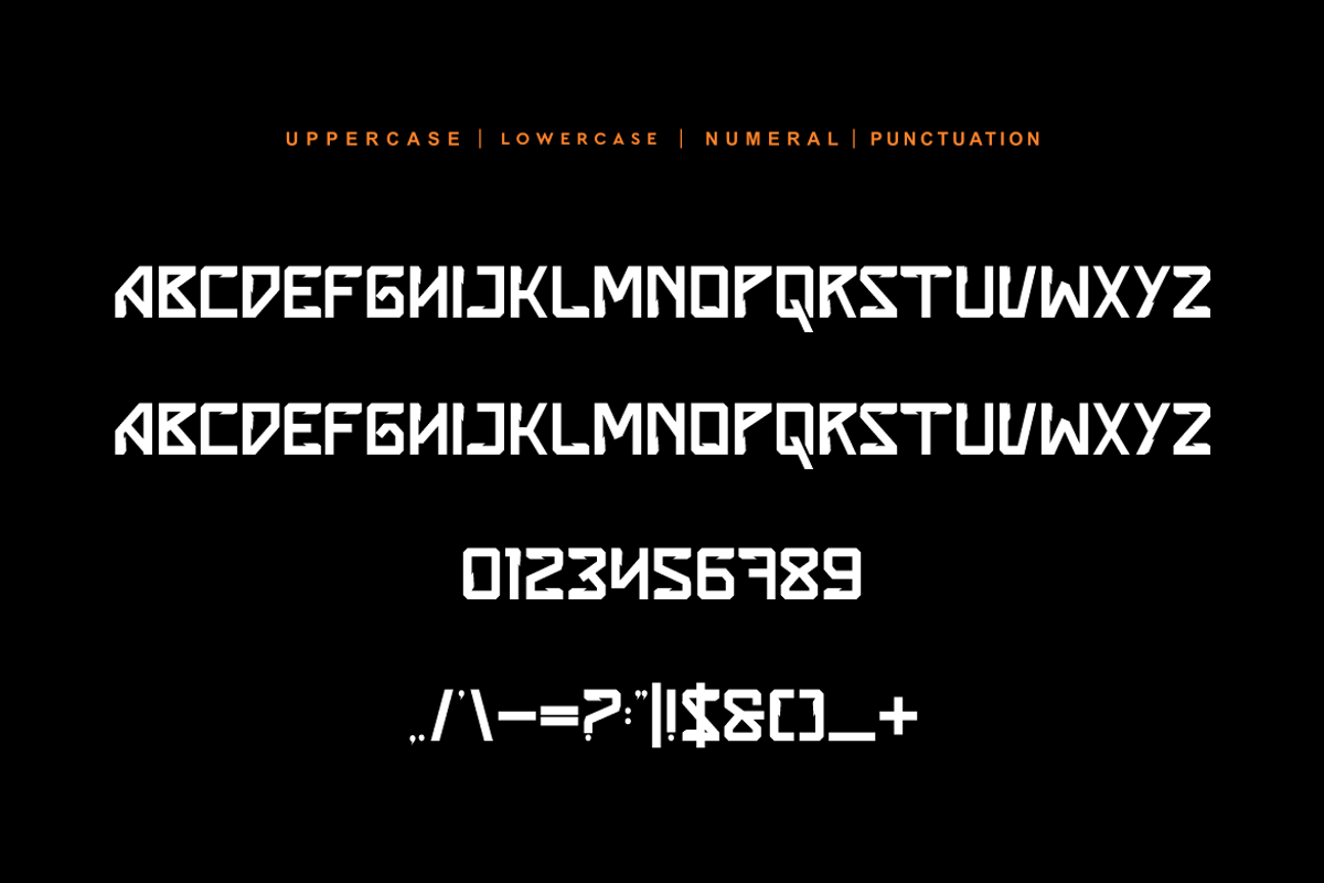 Ambonde - Punk & Funky Font, a Sans Serif Font by QR Design Studio (Photo 5 of 6)